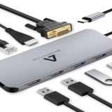 HUB USB Type-C 10 in 1 scontato a metà prezzo