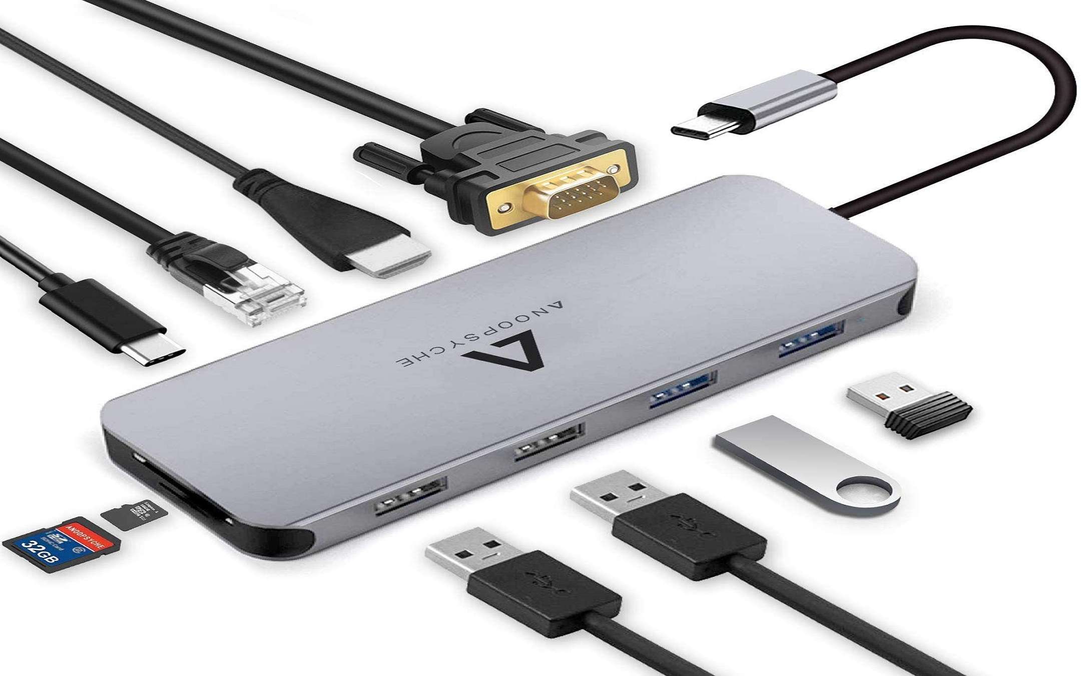 10-in-1 USB-C Hub: Versatile and Discounted at Amazon