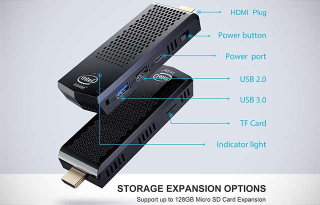 Il mini PC di ACEPC con processore Intel