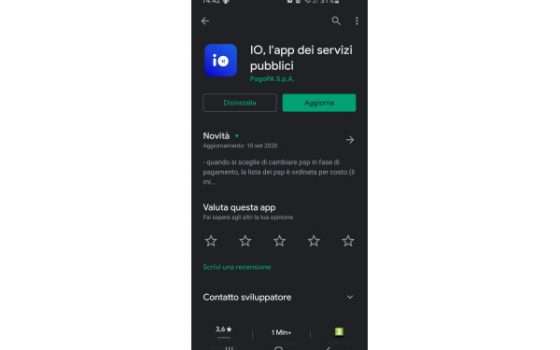 scarica app io