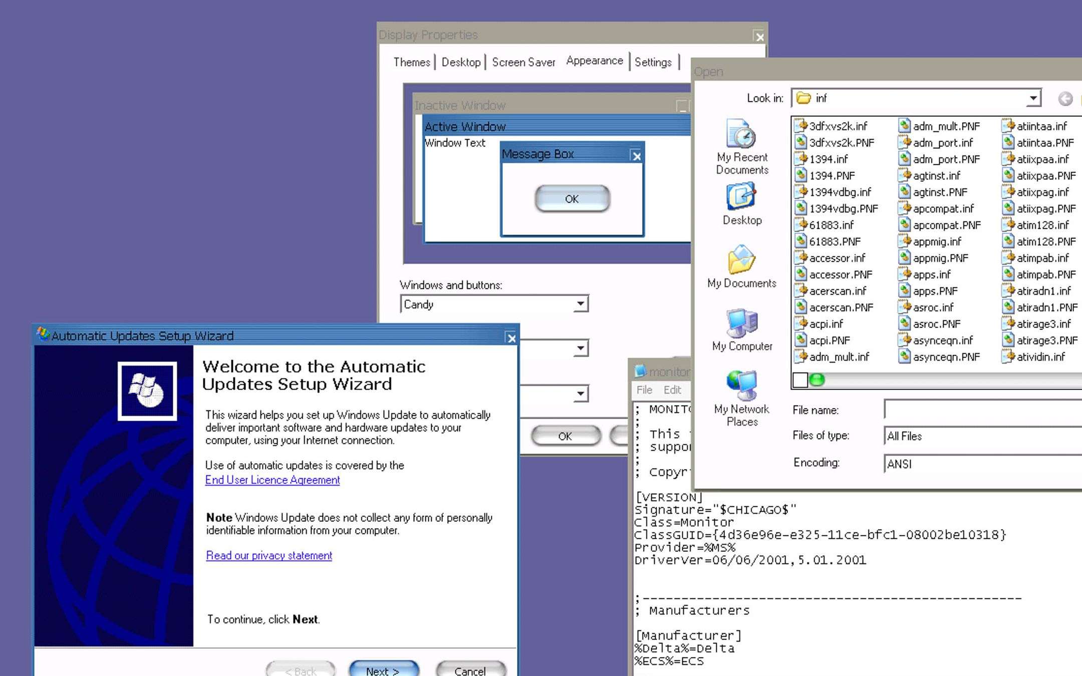 Windows XP could have looked like Mac OS Windows XP could have looked like Mac OS