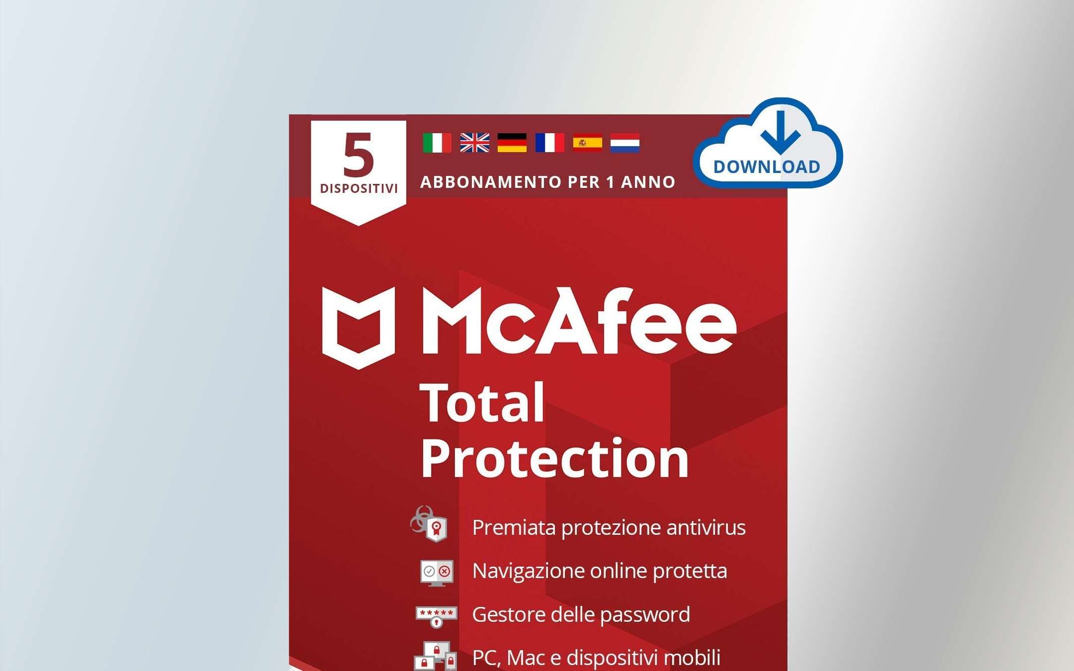 McAfee Antivirus, only today discounted up to -67%