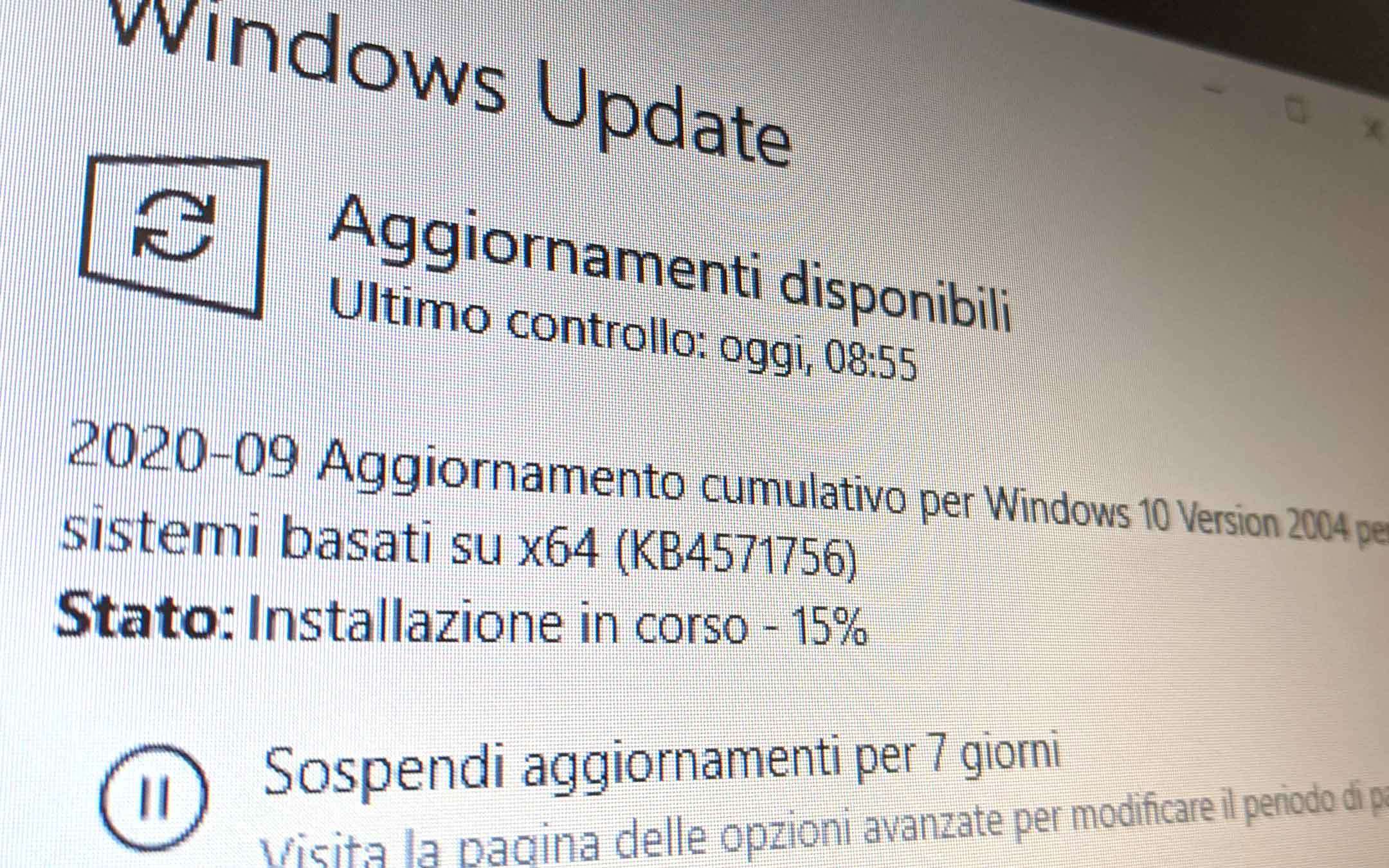 Windows 10 Patch Tuesday September 2020: KB4571756