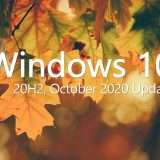 Windows 10: meno di 100 MB per October 2020 Update