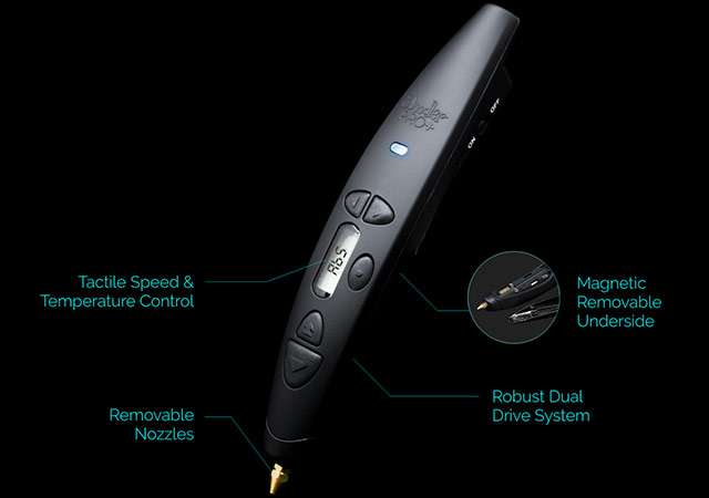 Le caratteristiche di 3Doodler PRO+