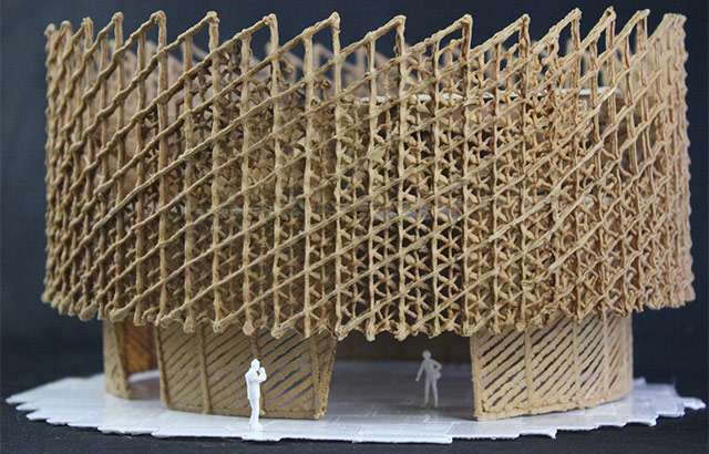 Un oggetto realizzato con la penna 3Doodler PRO+