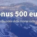 Bonus 500 euro: più risorse alle regioni del Sud