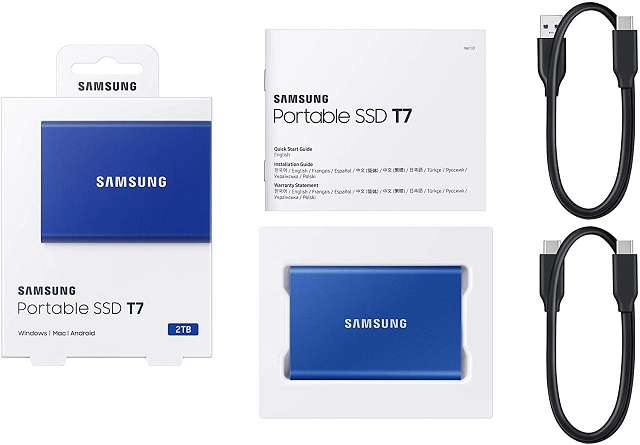 Samsung Portable SSD T7