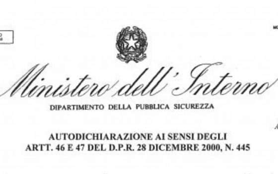 Torna l'autocertificazione in buona parte d'Italia: scarica il modulo