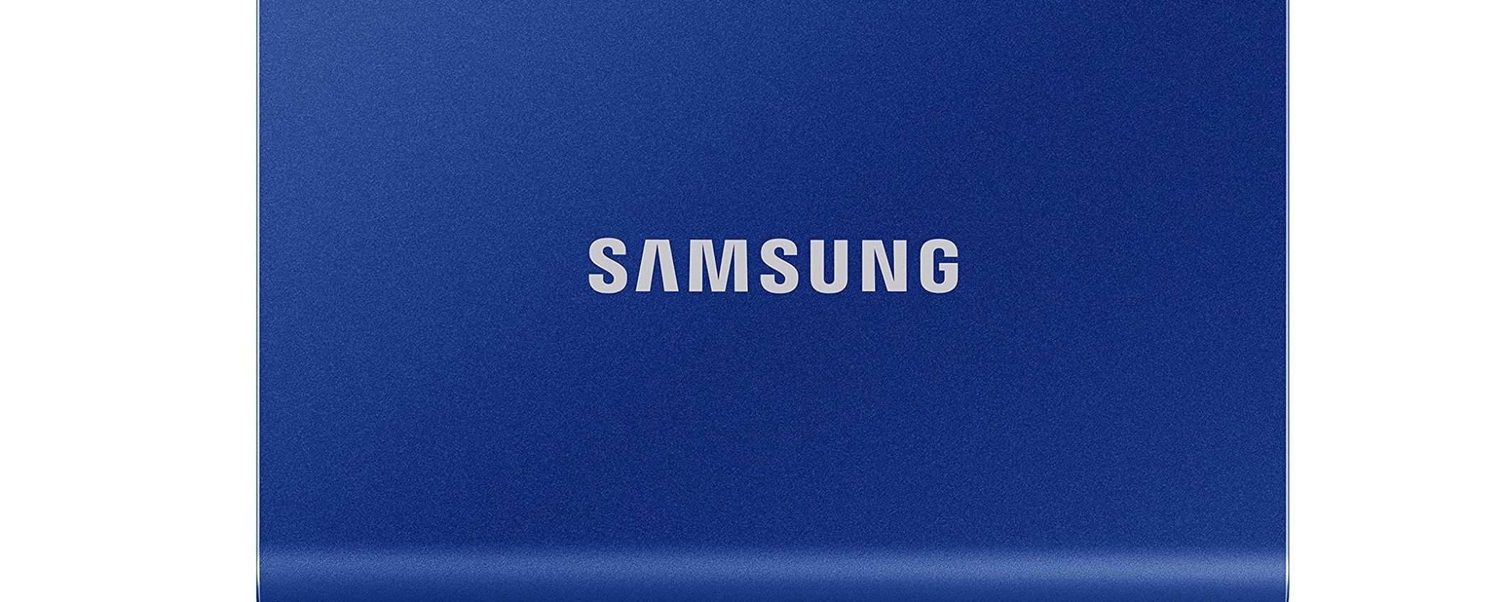Samsung Portable SSD T7 da 500GB a meno di 100€