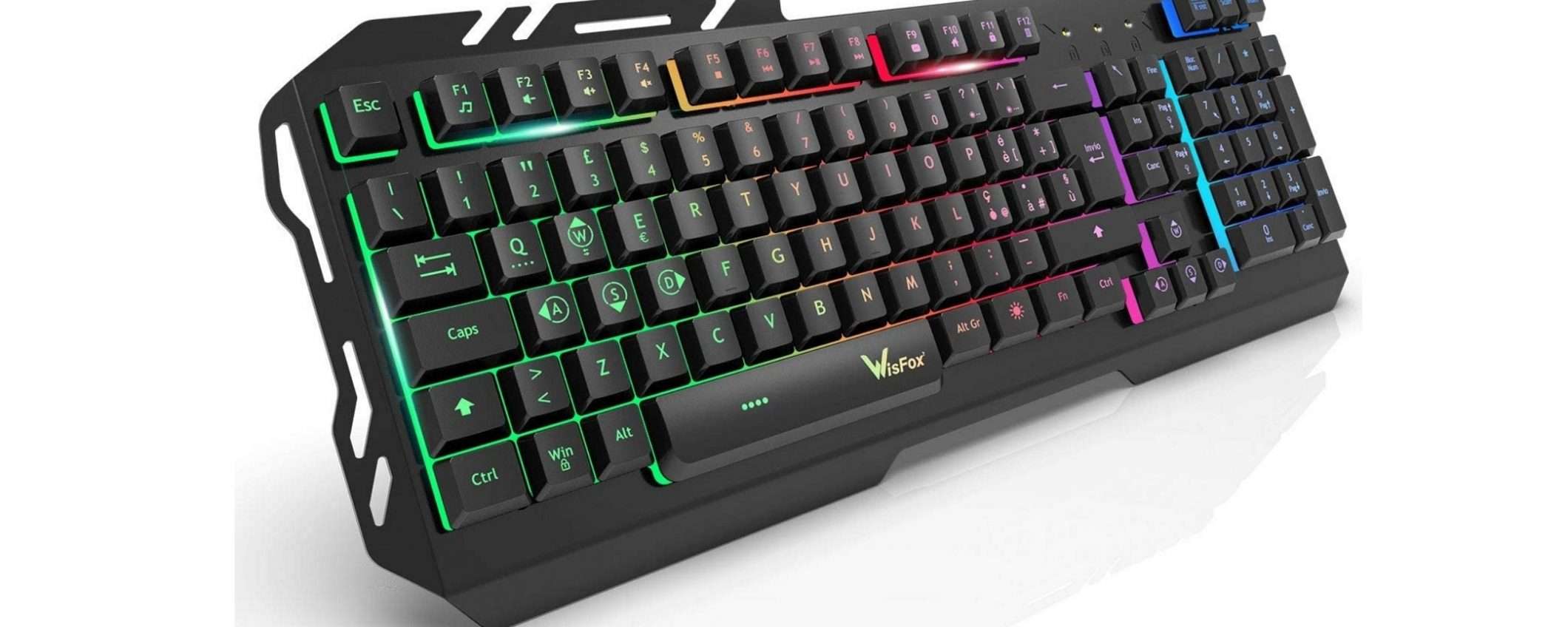 Tastiera da gaming a meno di 20€ su Amazon