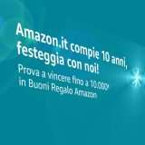 10 anni di Amazon.it, fino a 10 mila euro in regalo