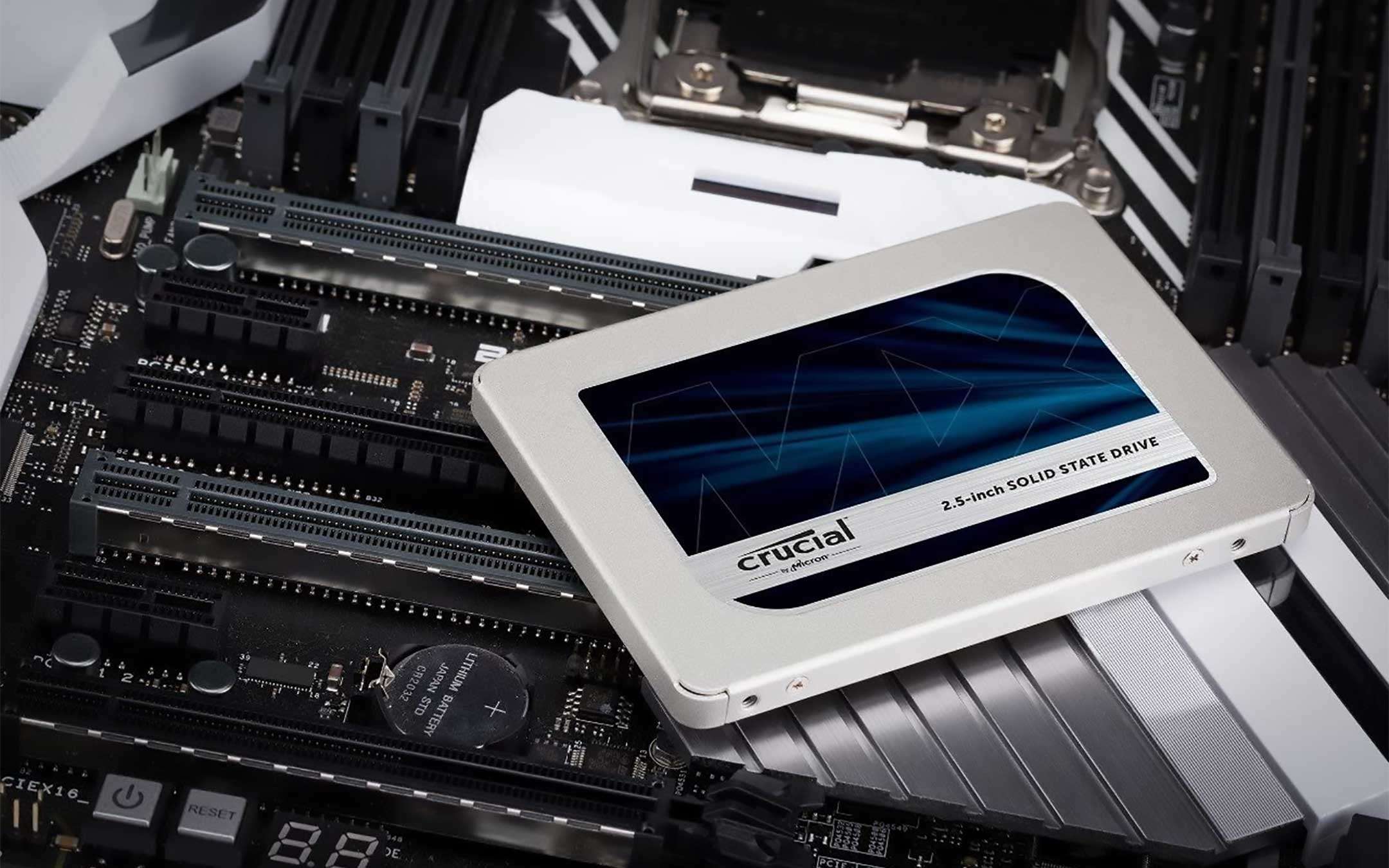 SSD on offer: Crucial MX500 from 500 GB at -24%