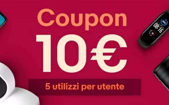 10 euro di sconto su eBay con questo coupon