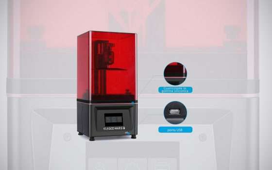 Stampante 3D a resina in offerta al Cyber Monday