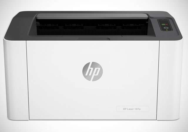 La stampante HP Laser 107a