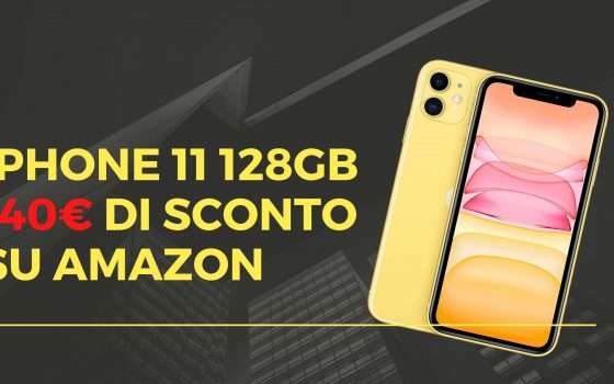 iPhone 11 128GB: minimo storico su Amazon!