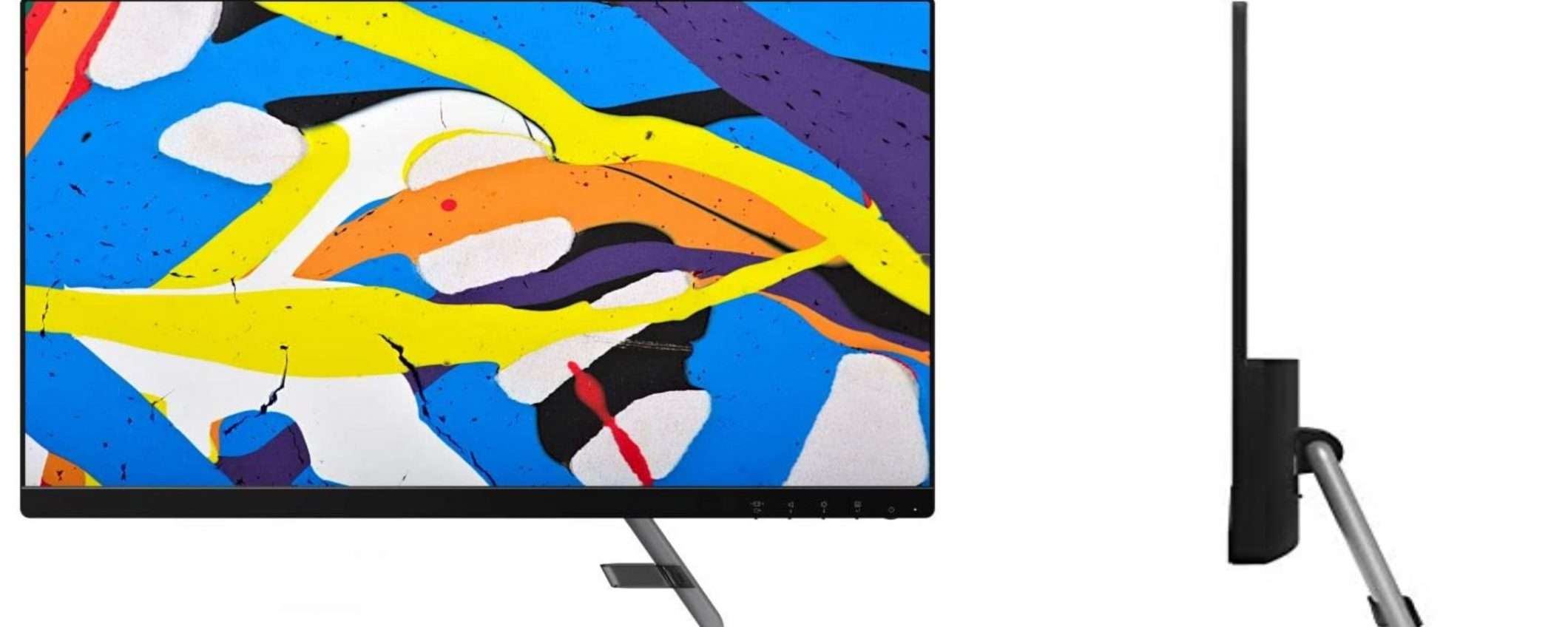 Lenovo Q24i Monitor in offerta: un tocco di classe a casa e in ufficio