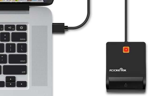 Il lettore di smart card di Rocketek