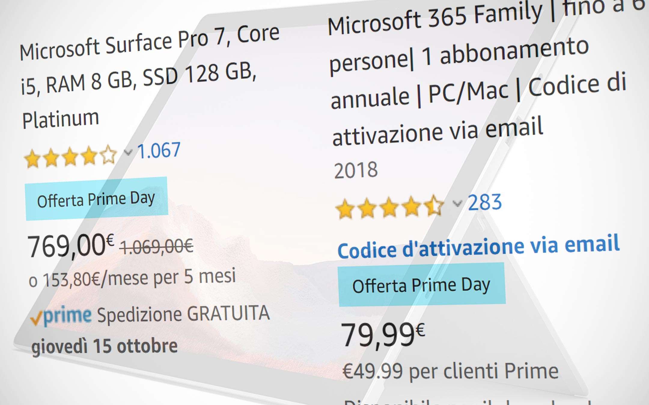 Microsoft's Prime Day Deals
