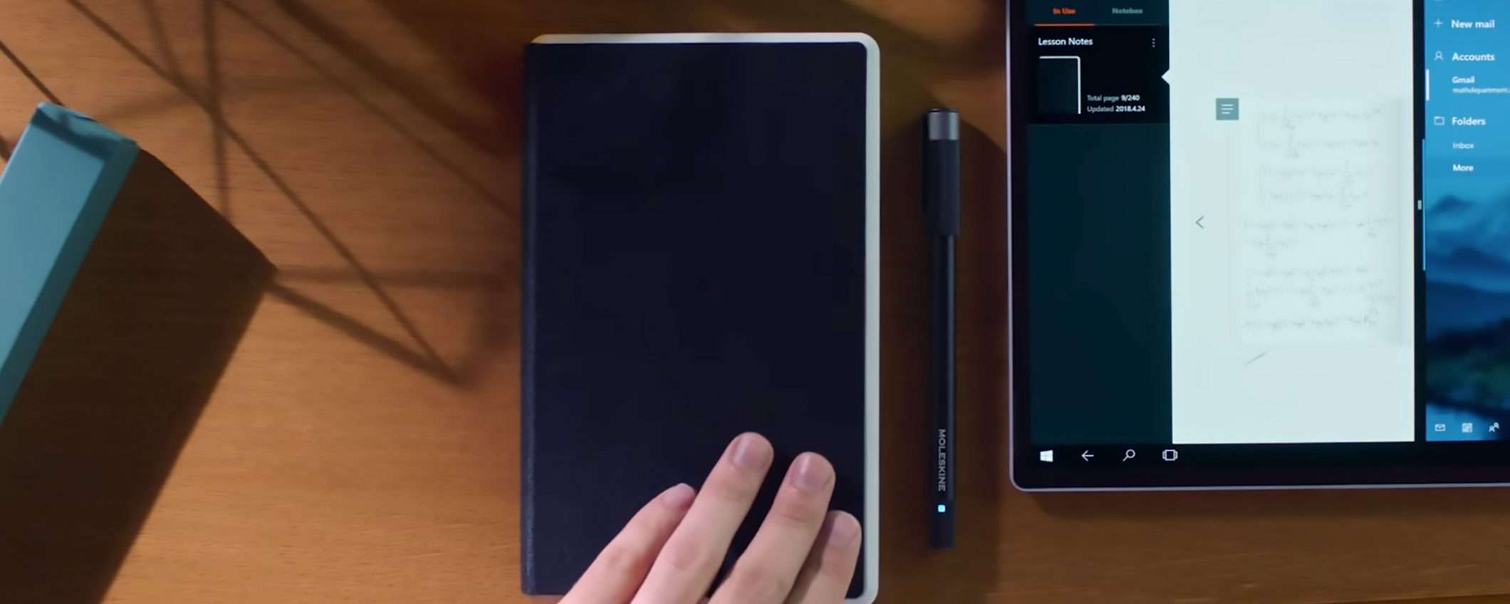 Lo Smart Writing Set Ellipse di Moleskine in sconto