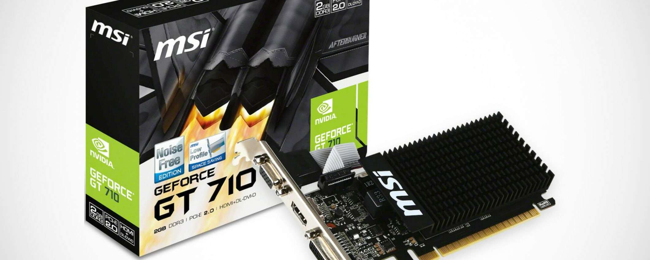 Scheda video MSI GeForce GT710 a 44,90 euro