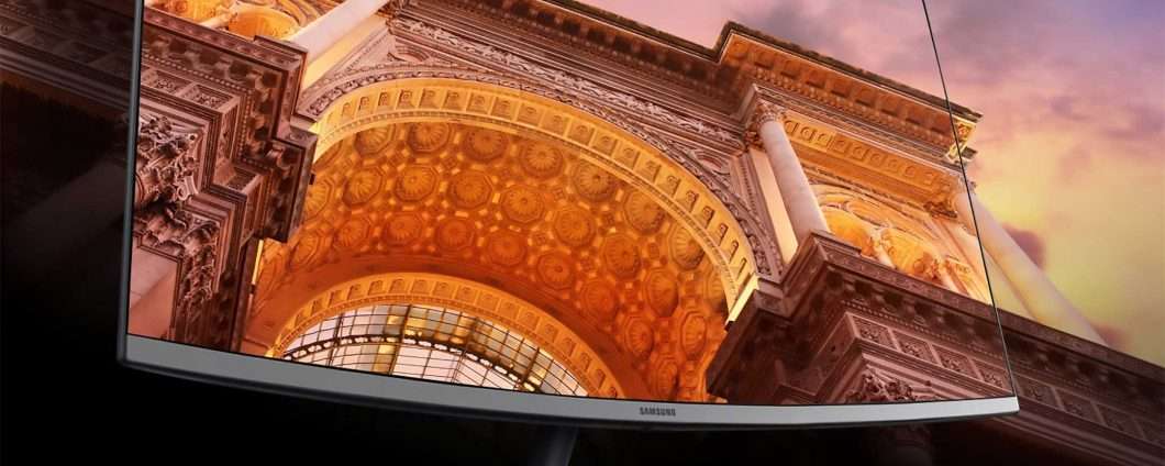 Prime Day: monitor 4K curvo da 32 pollici di Samsung a -25%