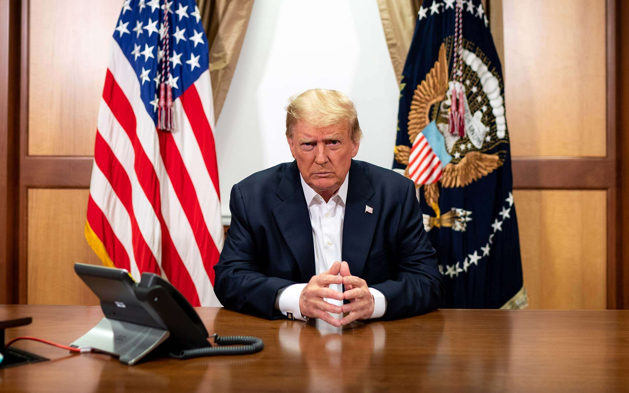 Trump on social media: COVID less lethal than flu Trump on social media: COVID less lethal than flu