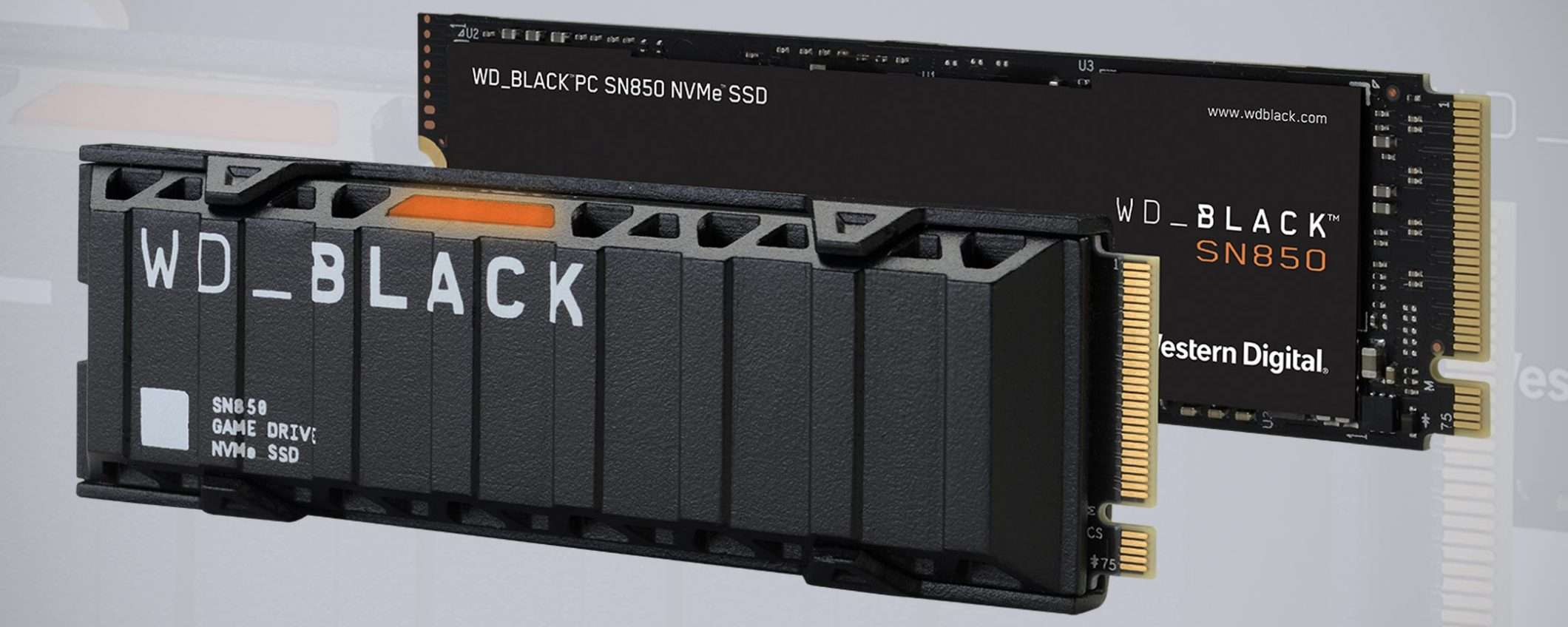 Black SN850 NVMe: la prima SSD PCIe 4 di WD