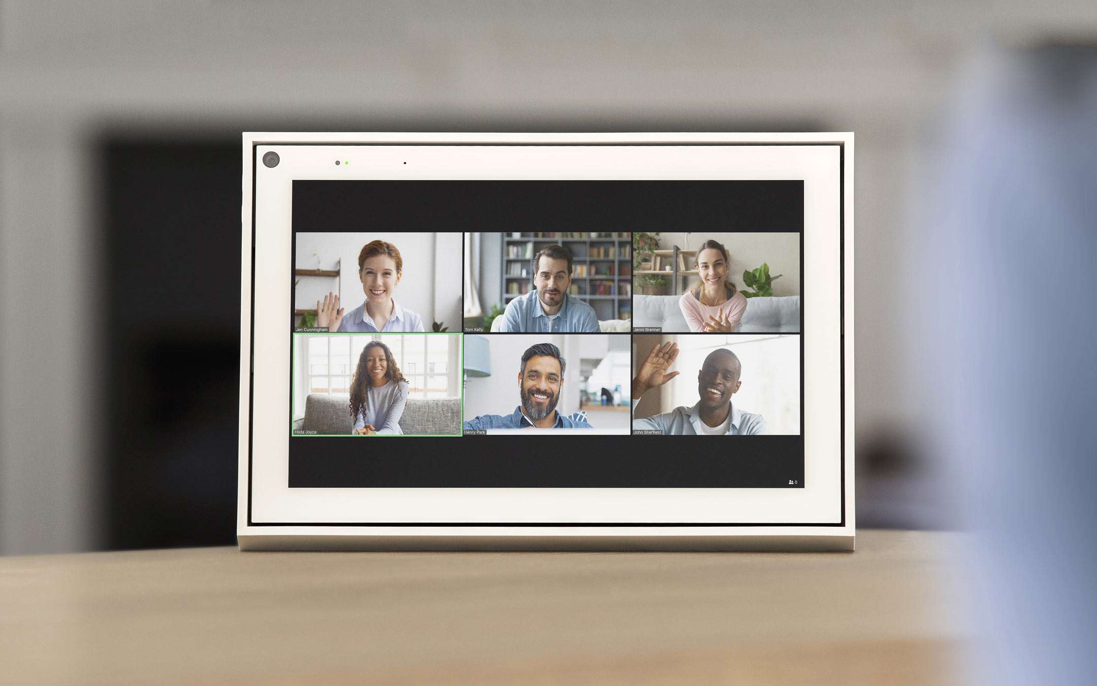 Zoom video calls on Facebook Portal