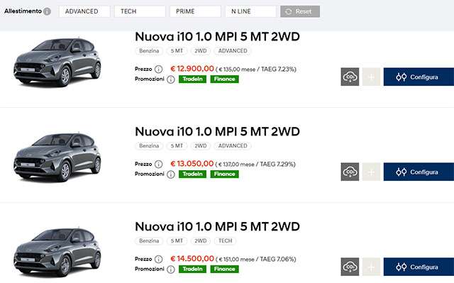 Hyundai Click to Buy