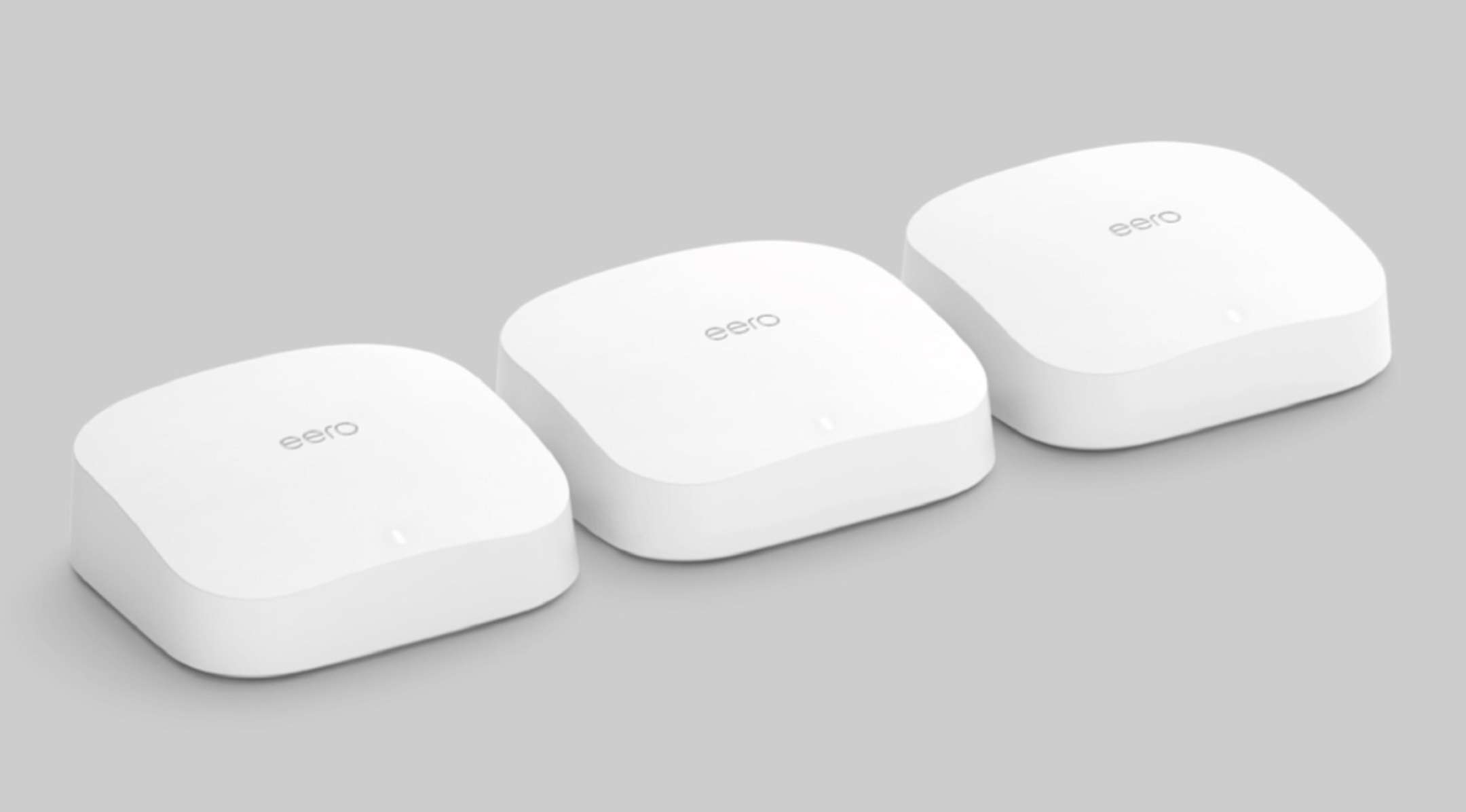 Amazon eero: one or three? No problem, both kits are on offer!