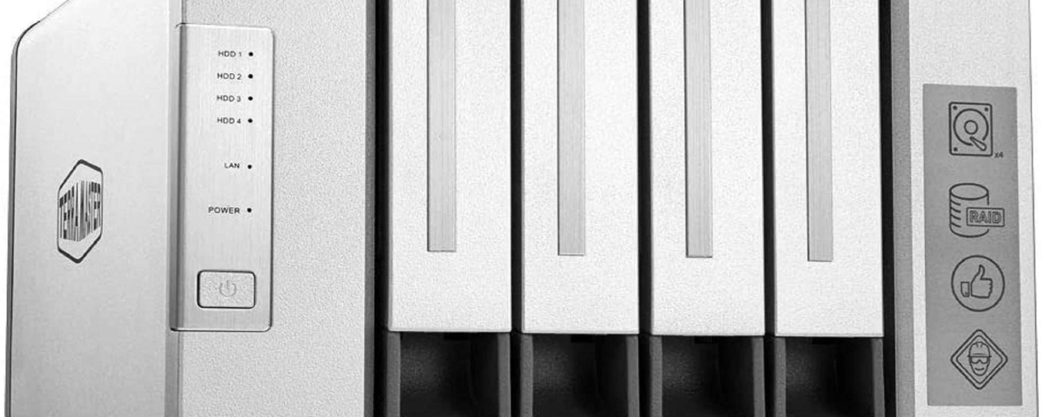 NAS e personal media server TerraMaster: sconto 20%