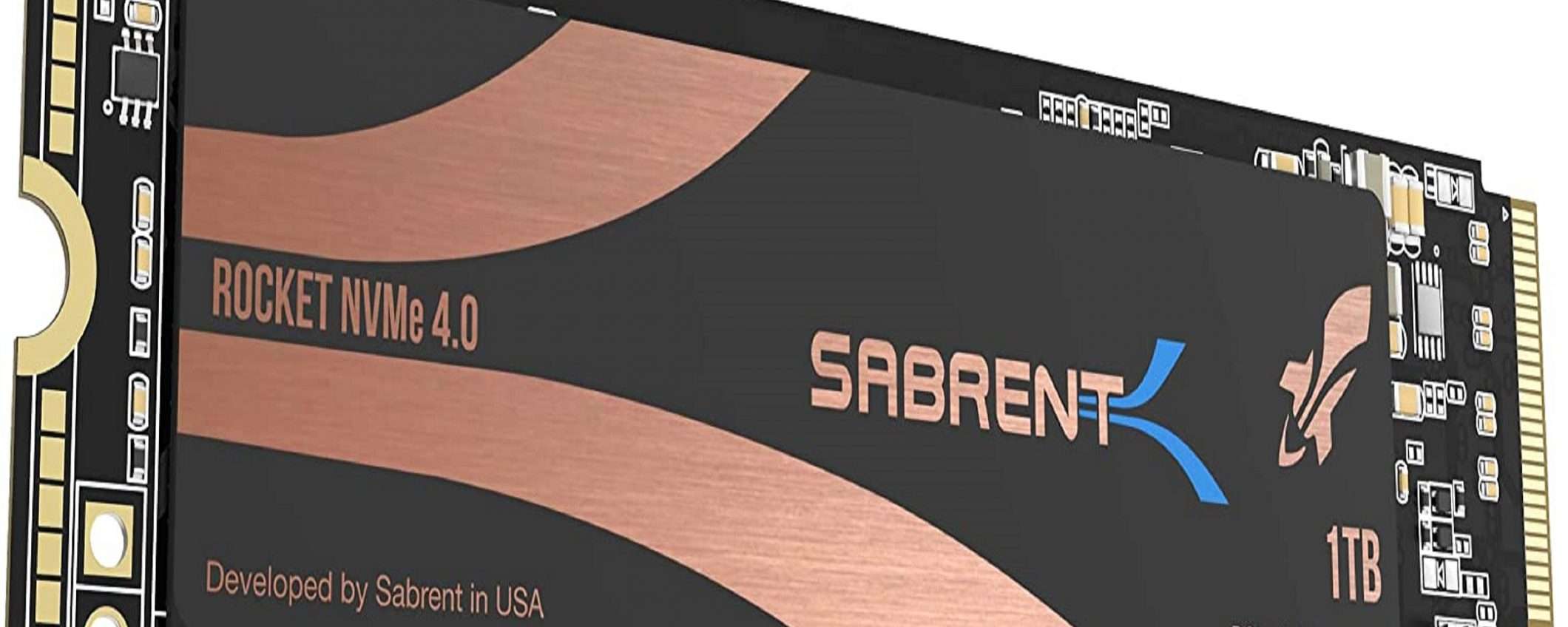 Caricamenti istantanei con l'SSD NVMe Sabrent Rocket 4.0 scontato di 80 euro