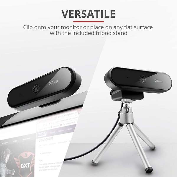Trust Tyro webcam: Full HD, suitable for streaming and on offer Trust Tyro webcam: Full HD, suitable for streaming and on offer