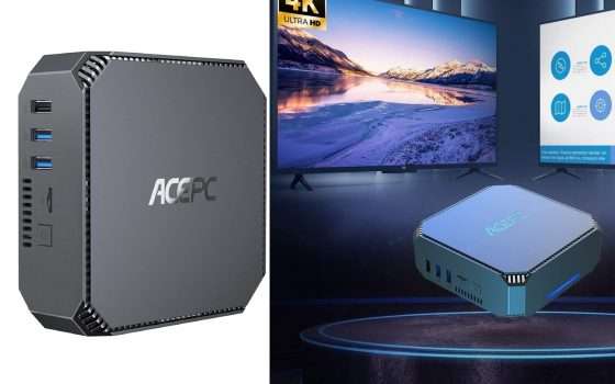 Mini PC 4 core dual monitor a meno di 200€ per il Black Friday