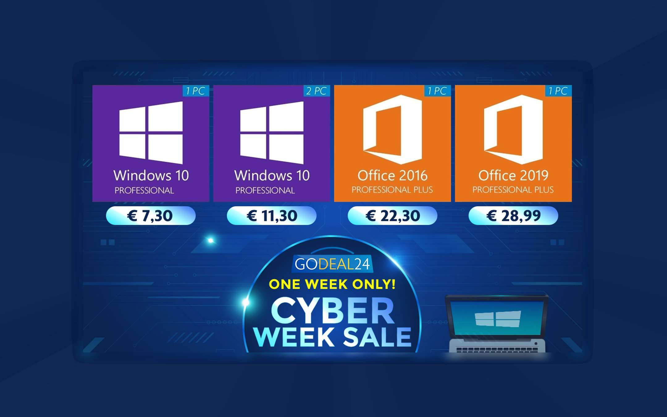 Cyber ​​Monday, up to 95% off these Microsoft licenses