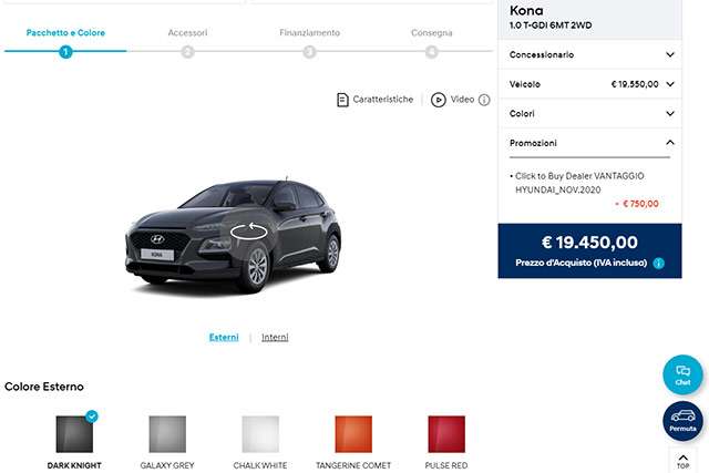 Hyundai Click to Buy