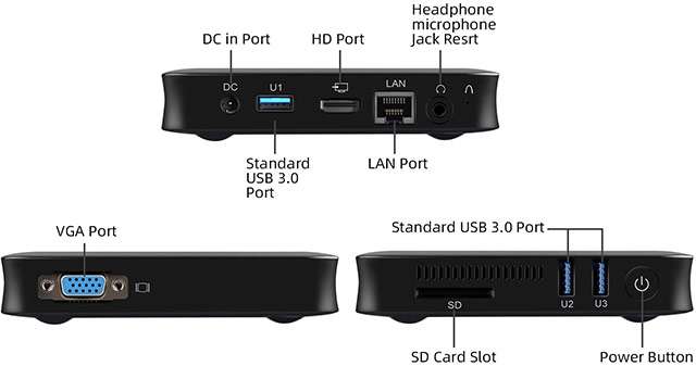 Il Mini PC di Jumper con processore Intel Celeron