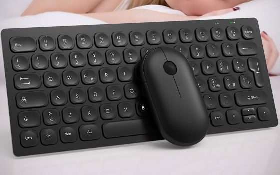 Cyber Monday: tastiera e mouse BT in offerta lampo