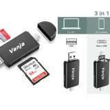 Lettore di schede SD/microSD 3 in 1 a soli 7,19 euro