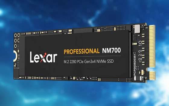 Cyber Monday: la SSD di Lexar da 1 TB a -35%