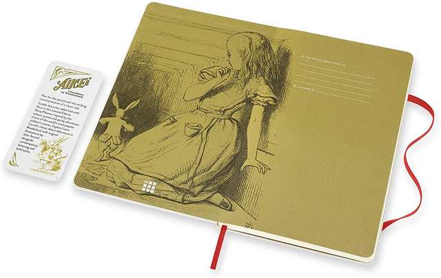 L'agenda 2021 di Moleskine in edizione limitata: Alice nel Paese delle Meraviglie