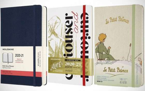 È ora di pensare al 2021: agenda Moleskine in sconto