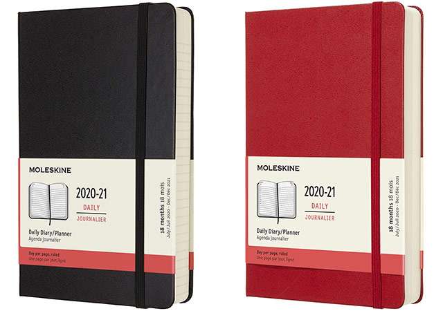 L'agenda giornaliera di Moleskine