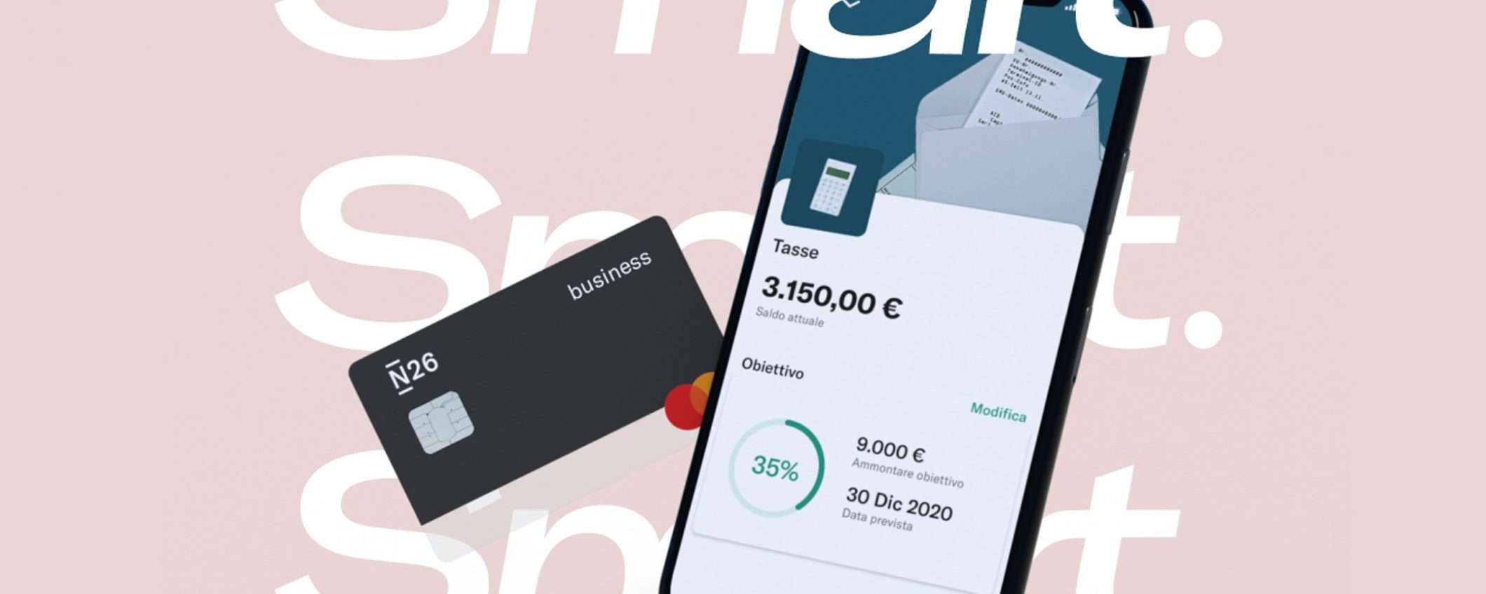 N26 ti aiuta a raggiungere i tuoi obiettivi con gli Spaces