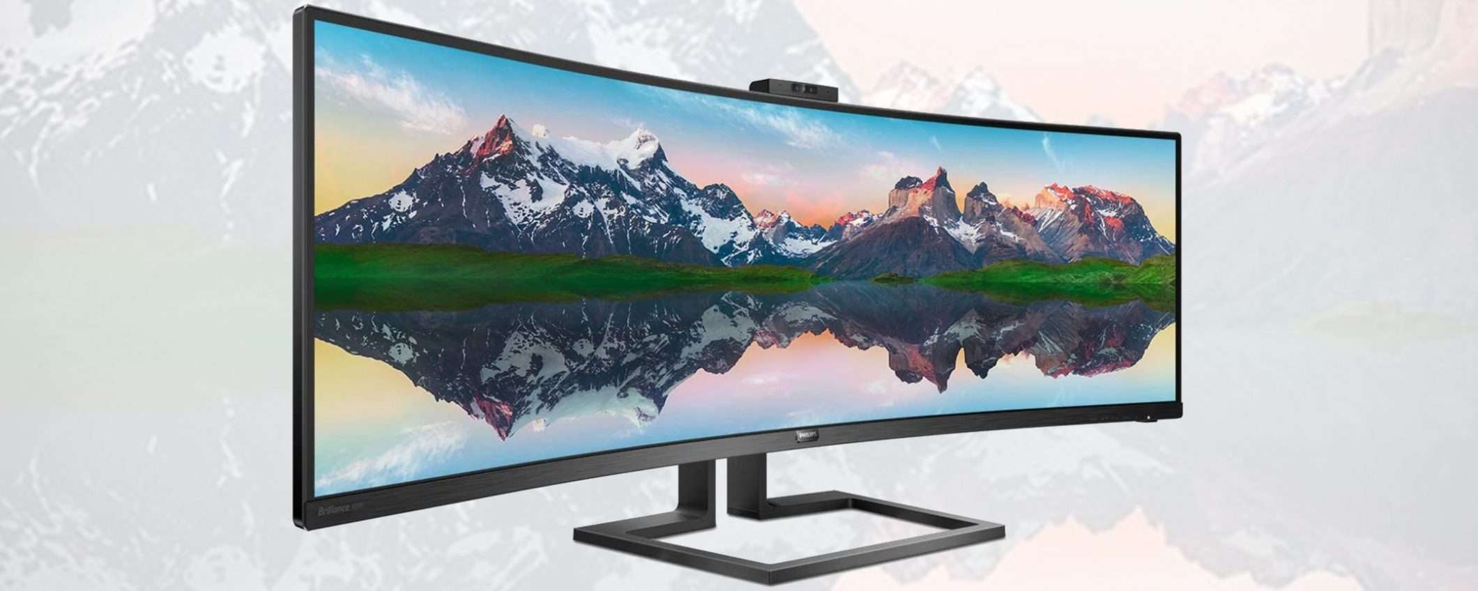 Monitor da 49'' per il PC che non deve chiedere mai