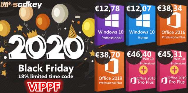 VIP SCDKey per il Black Friday