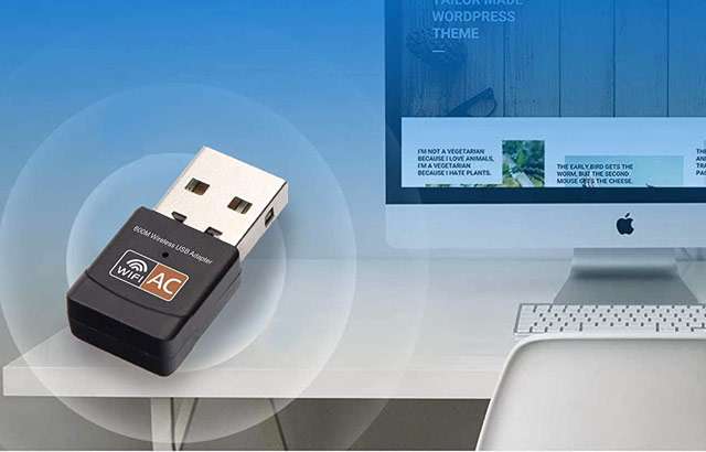 L'adattatore WiFi USB di iAmotus