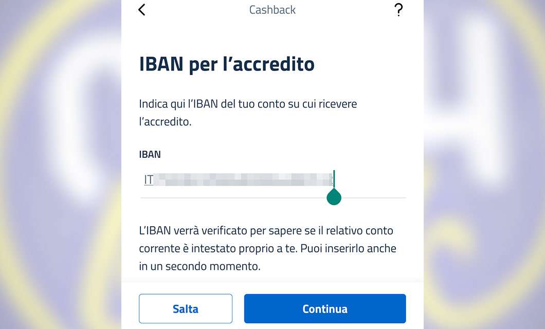 Cashback di Stato e app IO